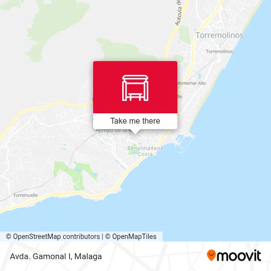 Avda. Gamonal I map