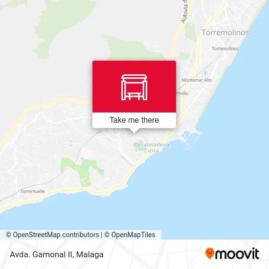 Avda. Gamonal II map