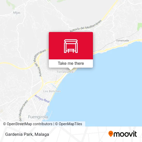 Gardenia Park map