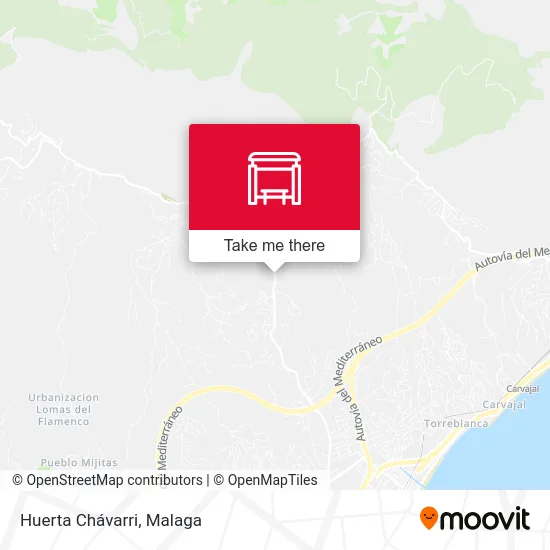 Huerta Chávarri map