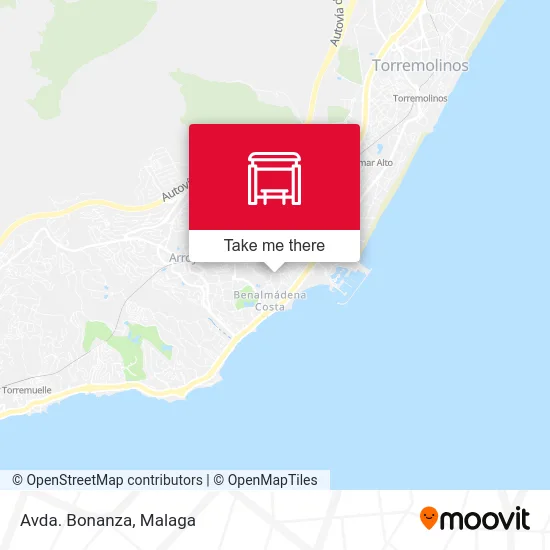 Avda. Bonanza map
