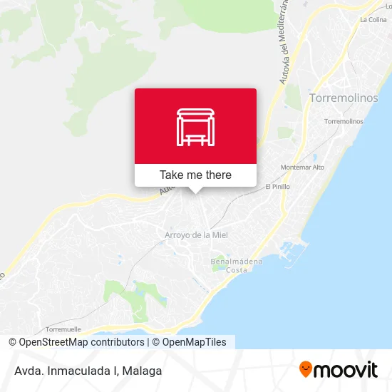 Avda. Inmaculada I map