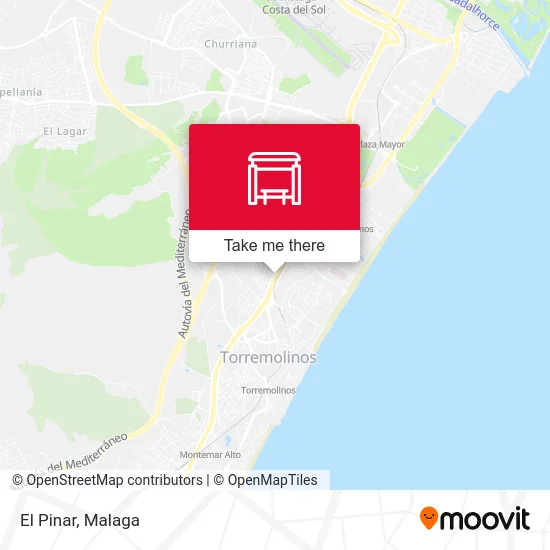El Pinar map