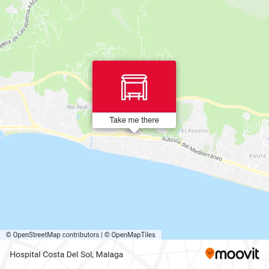 Hospital Costa Del Sol map