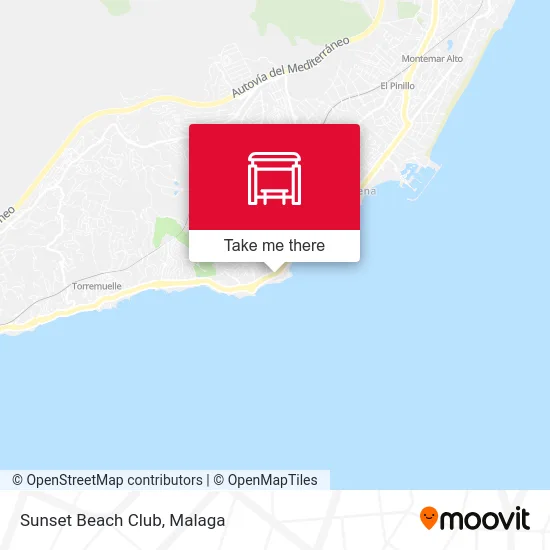 Sunset Beach Club map