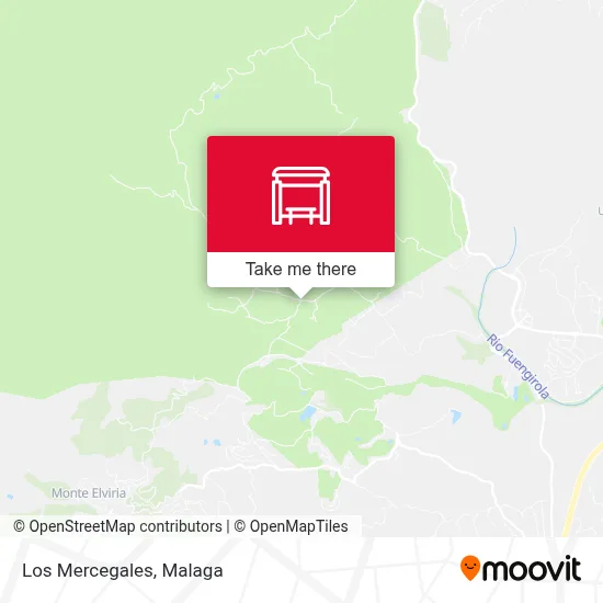 Los Mercegales map