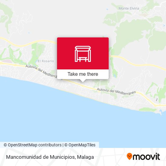 mapa Mancomunidad de Municipios