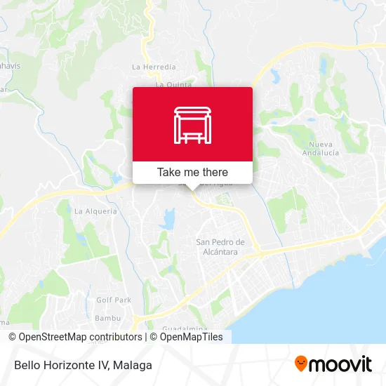 Bello Horizonte IV map