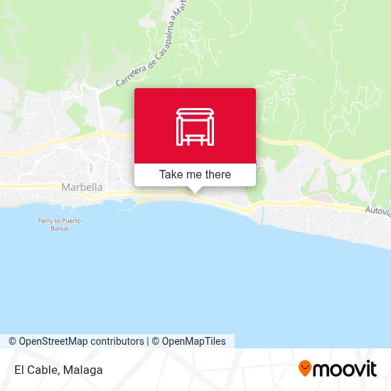 El Cable map