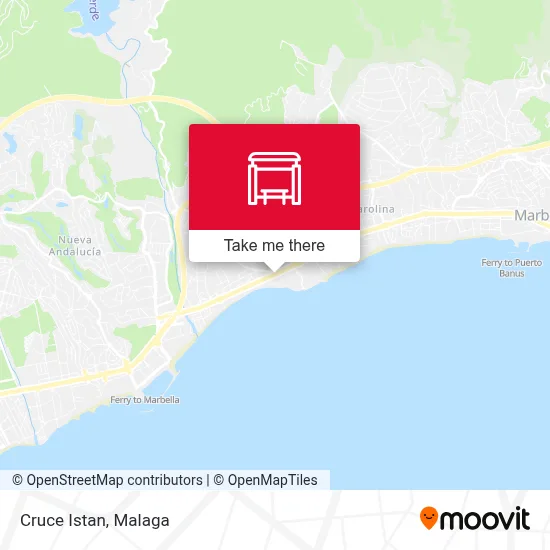 Cruce Istan map