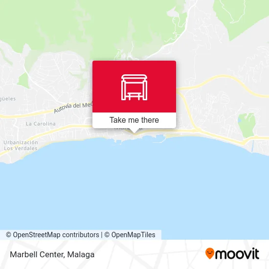 Marbell Center map