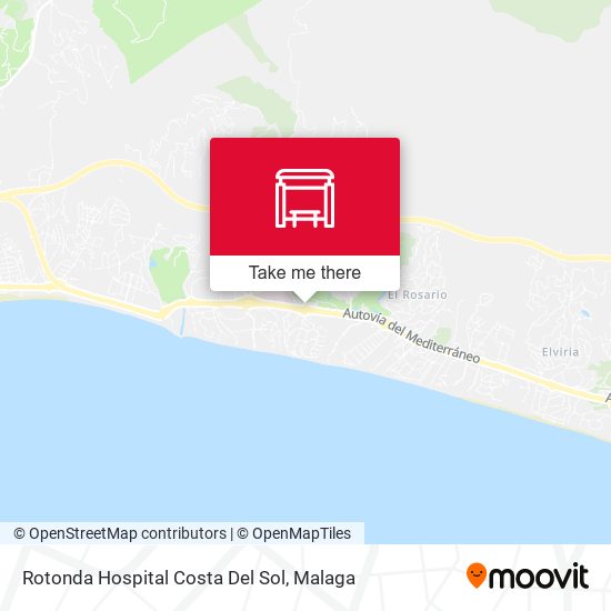 mapa Rotonda Hospital Costa Del Sol