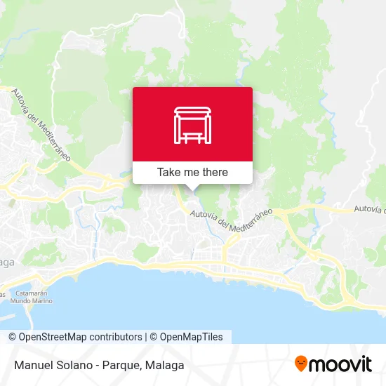 Manuel Solano - Parque map
