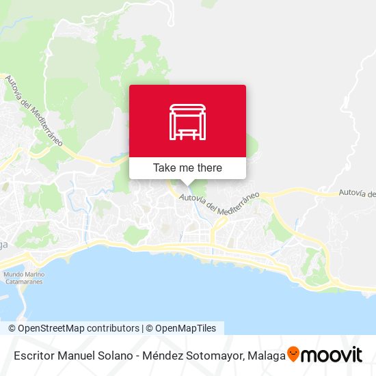 Escritor Manuel Solano - Méndez Sotomayor map