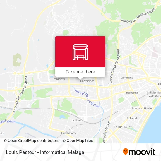 Louis Pasteur - Informatica map