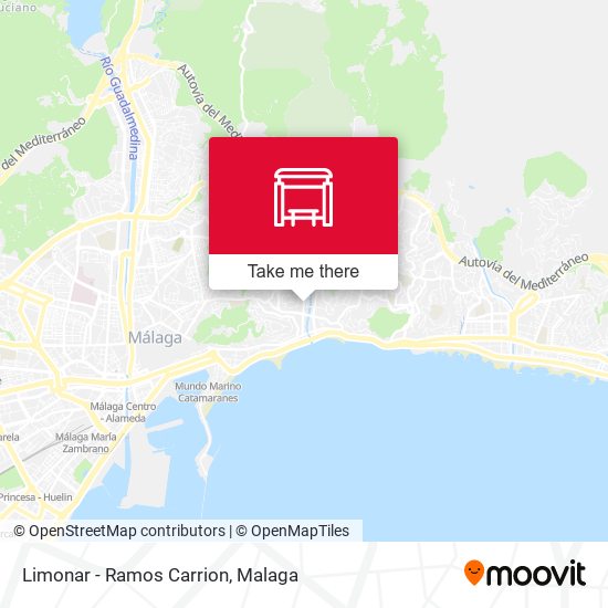 Limonar - Ramos Carrion map