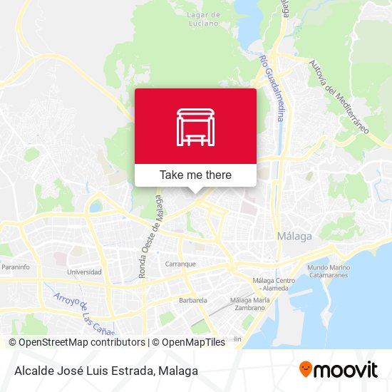 Alcalde José Luis Estrada map