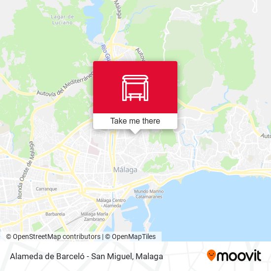 Alameda de Barceló - San Miguel map