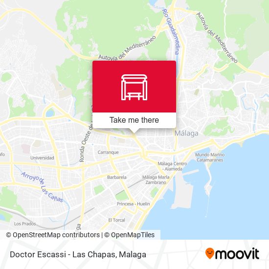 Doctor Escassi - Las Chapas map