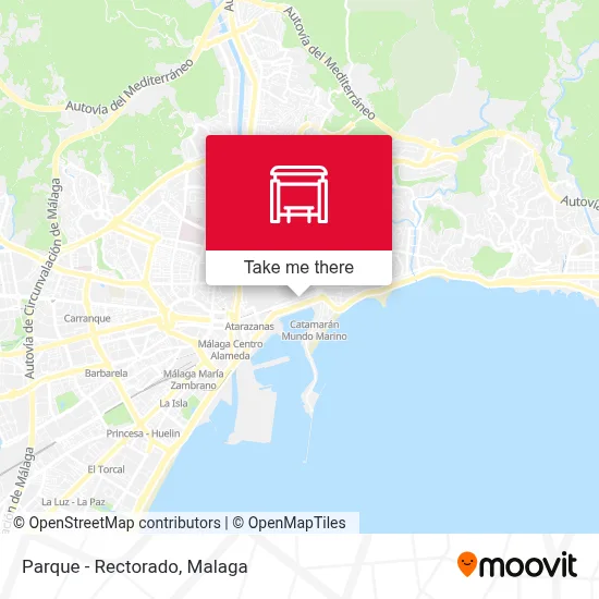 Parque - Rectorado map