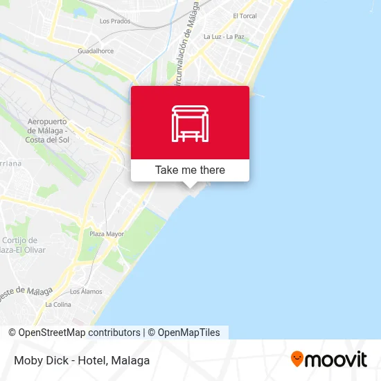 Moby Dick - Hotel map