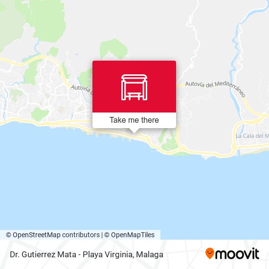 mapa Dr. Gutierrez Mata - Playa Virginia