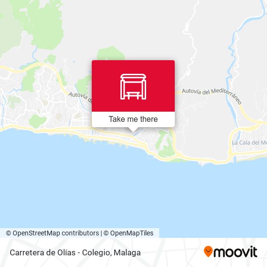 mapa Carretera de Olías - Colegio