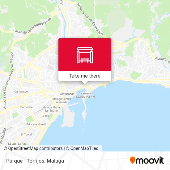 Parque - Torrijos map