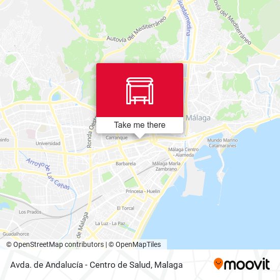 Avda. de Andalucía - Centro de Salud map