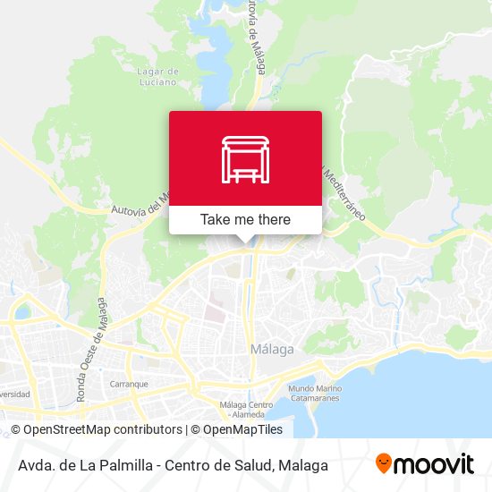 Avda. de La Palmilla - Centro de Salud map