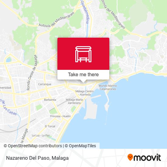 Nazareno Del Paso map