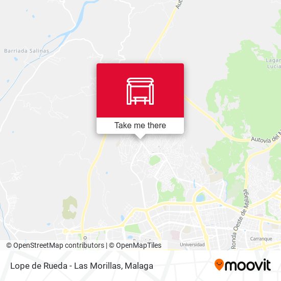 Lope de Rueda - Las Morillas map