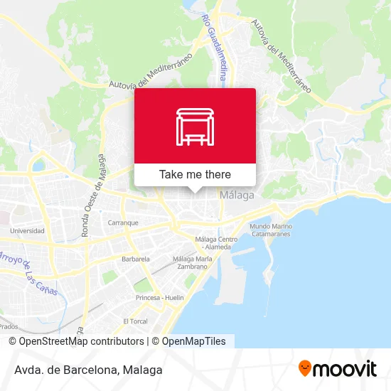 Avda. de Barcelona map