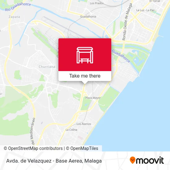 Avda. de Velazquez - Base Aerea map