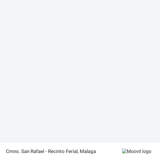 Cmno. San Rafael - Recinto Ferial map