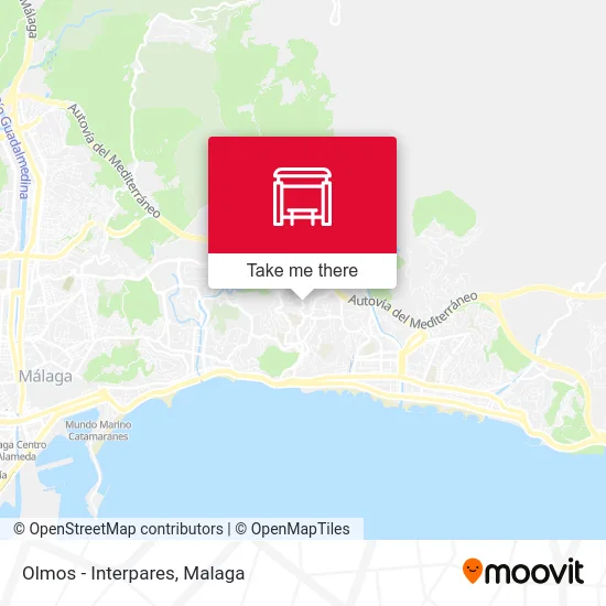 Olmos - Interpares map