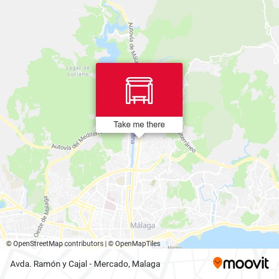 Avda. Ramón y Cajal - Mercado map