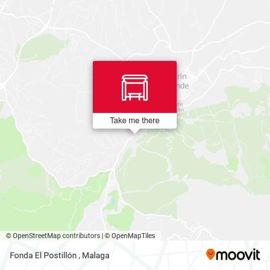 Fonda El Postillón map