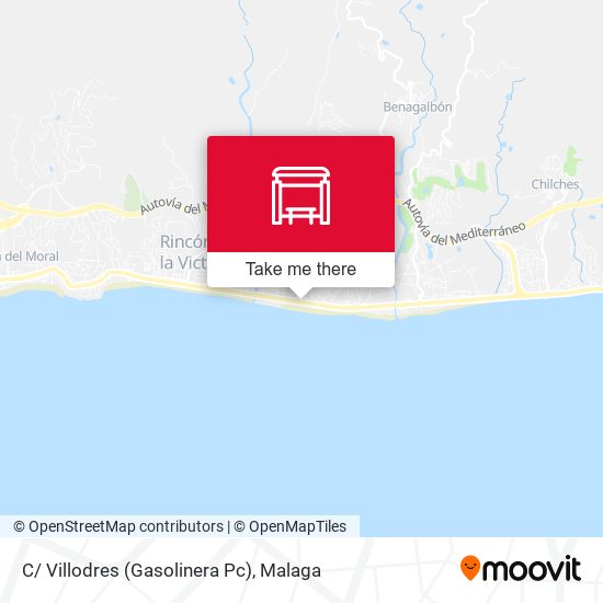 C/ Villodres (Gasolinera Pc) map