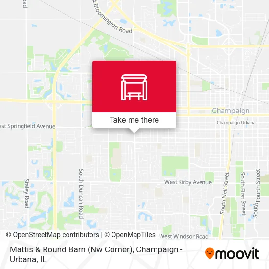 Mapa de Mattis & Round Barn (Nw Corner)