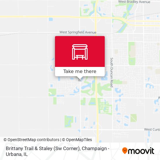 Brittany Trail & Staley (Sw Corner) map