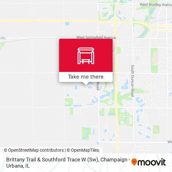 Brittany Trail & Southford Trace W (Sw) map