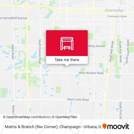 Mapa de Mattis & Branch (Nw Corner)