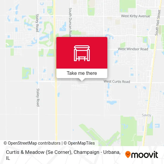 Mapa de Curtis & Meadow (Se Corner)