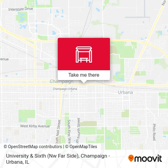 Mapa de University & Sixth (Nw Far Side)