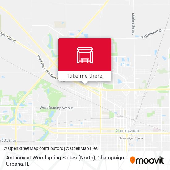 Anthony at Woodspring Suites (North) map