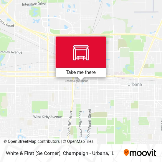 White & First (Se Corner) map