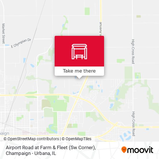 Mapa de Airport Road at Farm & Fleet (Sw Corner)