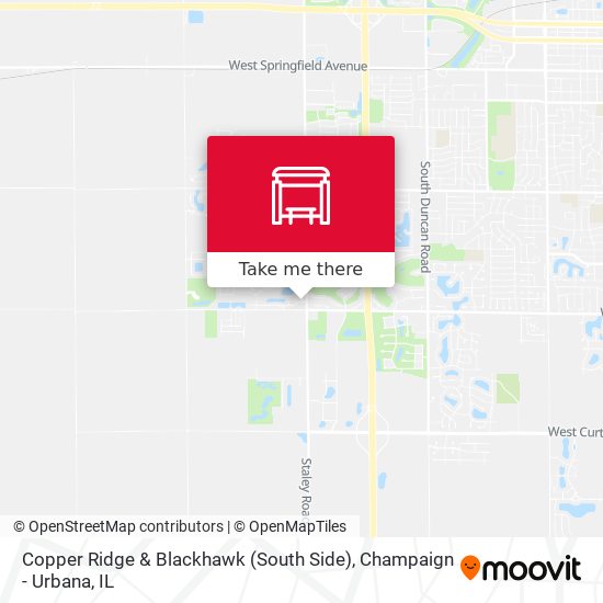 Copper Ridge & Blackhawk (South Side) map