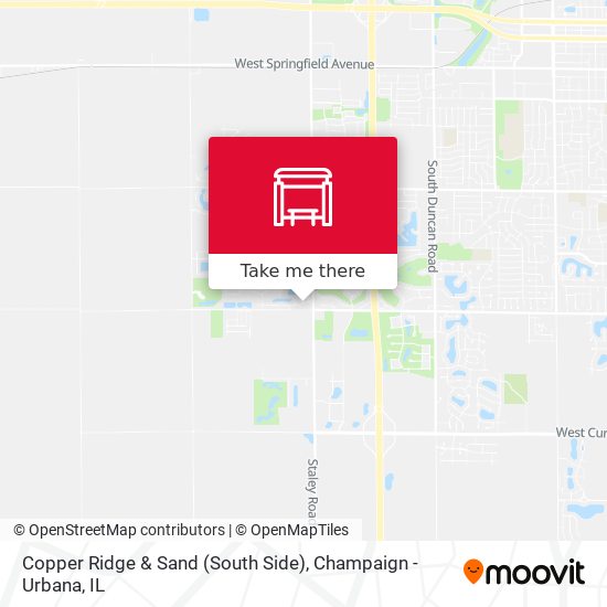 Copper Ridge & Sand (South Side) map